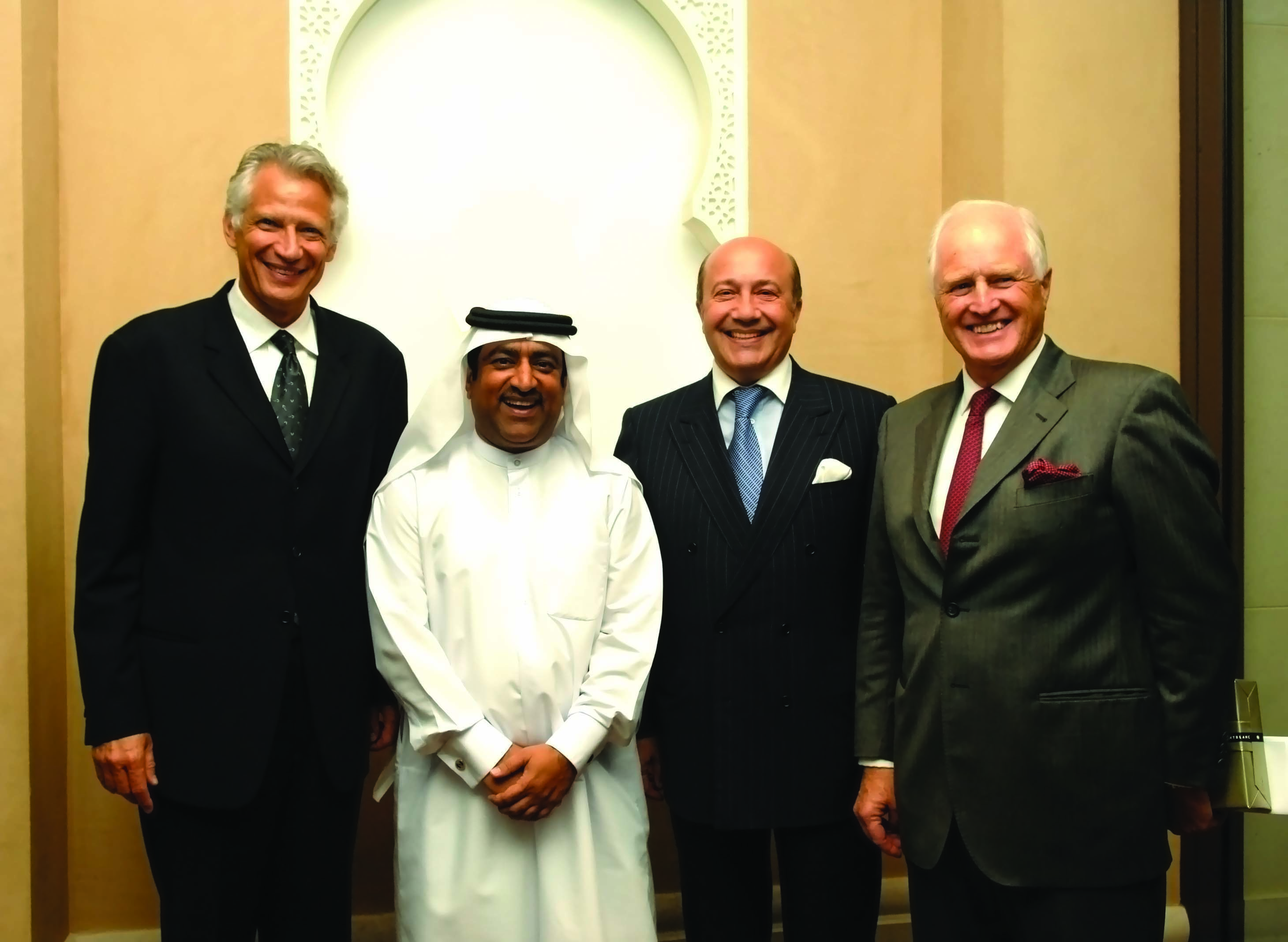 GCC Asian VIP group ceremony